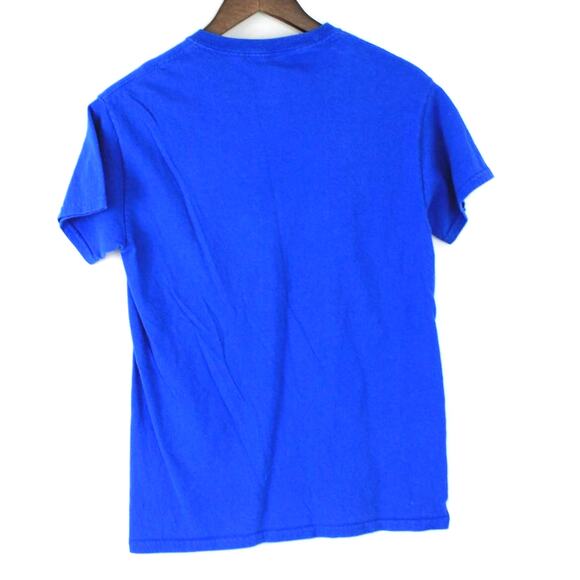 Doctor Who T Shirt Keep Calm and Don't Blink Blue & White Size Small - Picture 4 of 5